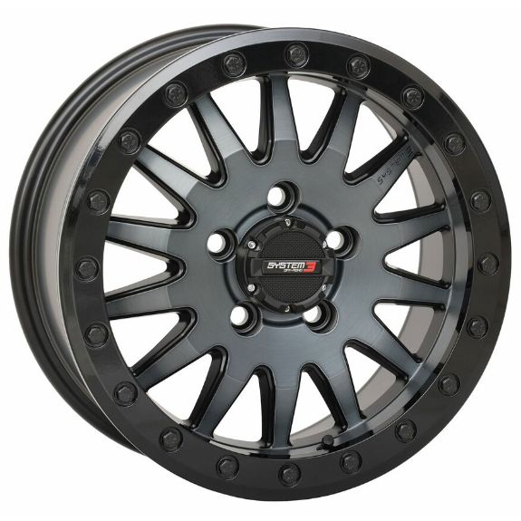 System 3 SB8 Brushed Gray Wheel