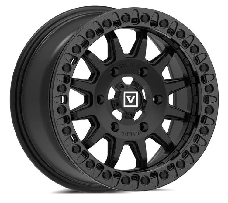 Valor V09 Satin Black 15x10 5+5 Wheel