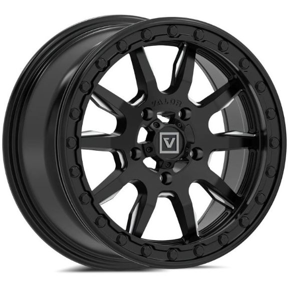 Valor V15 Black 15x7 6+1 Wheel
