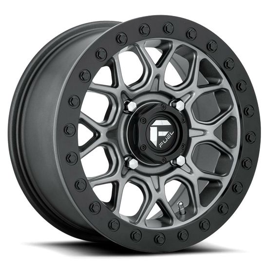 Tech D919 Gunmetal BDLK 15x7 (5+2) / 15x10 (5+5)
