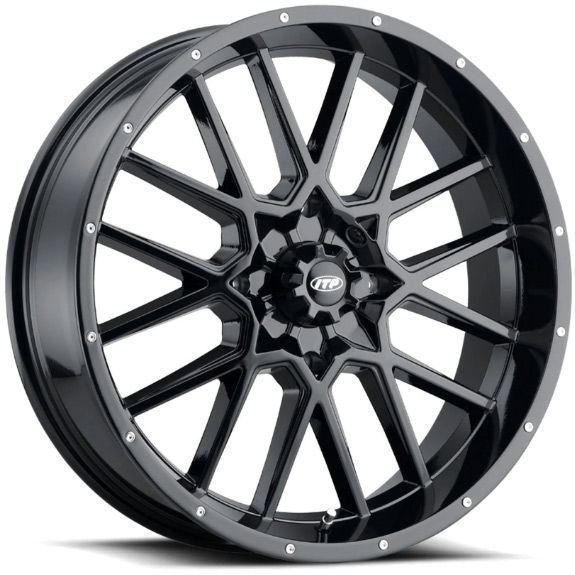Hurricane Black 20x6.5 (4+2.5)