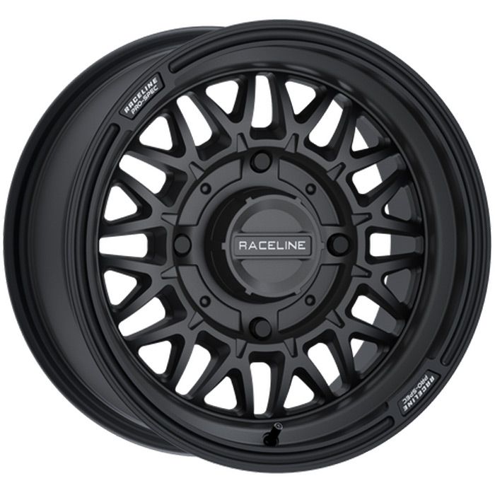 Omega Satin Black 15x7 (+10mm) / 15x10 (+0mm)