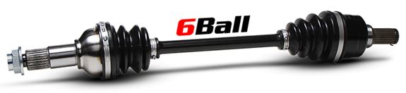 Maverick X3 Max RS 2021 6 Ball Axles