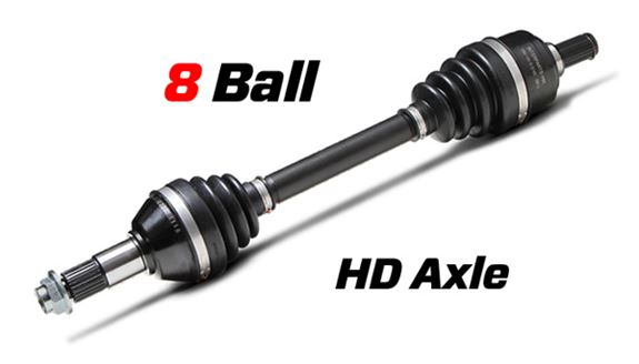 All Balls 8-Ball Complete Axle AB8-CA-8-133