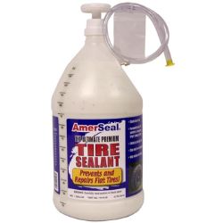 AmerSeal Tire Sealant Premium - 1 Gal w/ pump AmerSeal, Premium Tire Sealant, Prevent Tire Punctures