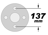 4x137 bolt pattern diagram